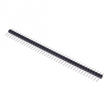 Male Pin Header 11.6mm, Single Row 40-pin, Pitch 2.54mm, Break Away