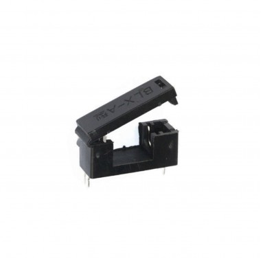 Fuse Holder BLX-A, PCB-mount for 5x20mm Fuse