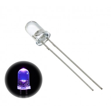 LED 5mm UV 395nm Ultraviolet