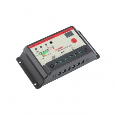 Intelligence PWM Solar Charge Controller 10A, Light / Time control