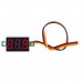 Digital Voltmeter DC 0-100V 3-Digits 0.28" Red-LED Mini Panel Meter