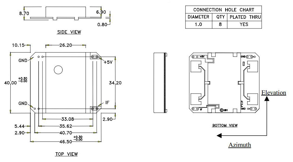 HB100 Microwave Doppler Radar Wireless Module Motion Sensor HB100
