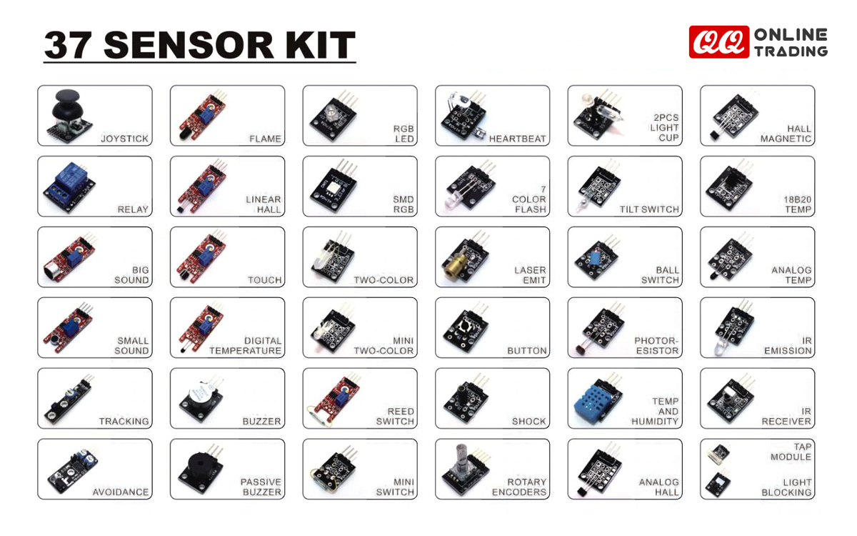 37 in 1 Sensor Kit Set