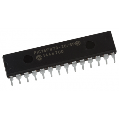 PIC16F873 MCU Microcontroller DIP-28 PIN, 22 I/O, 5xADC