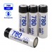 Rechargeable AA Ni-MH 1.2V 780mAh Batteries 