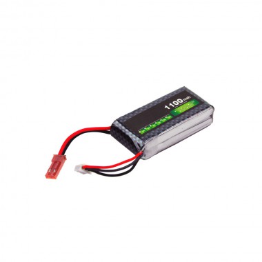 Lithium Polymer 11.1V 1100mAh 25C 3-Cell LiPo Rechargeable Battery