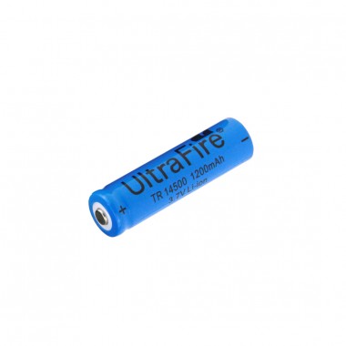 [UltraFire] Lithium Ion (Li-ion) 14500 (AA) 3.7V 1200mAh Rechargeable Battery