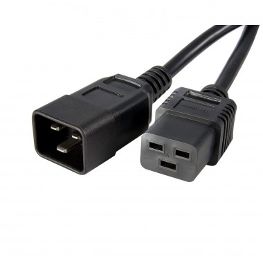 Power Cord Extension C19 to C20, 1.8-Meter