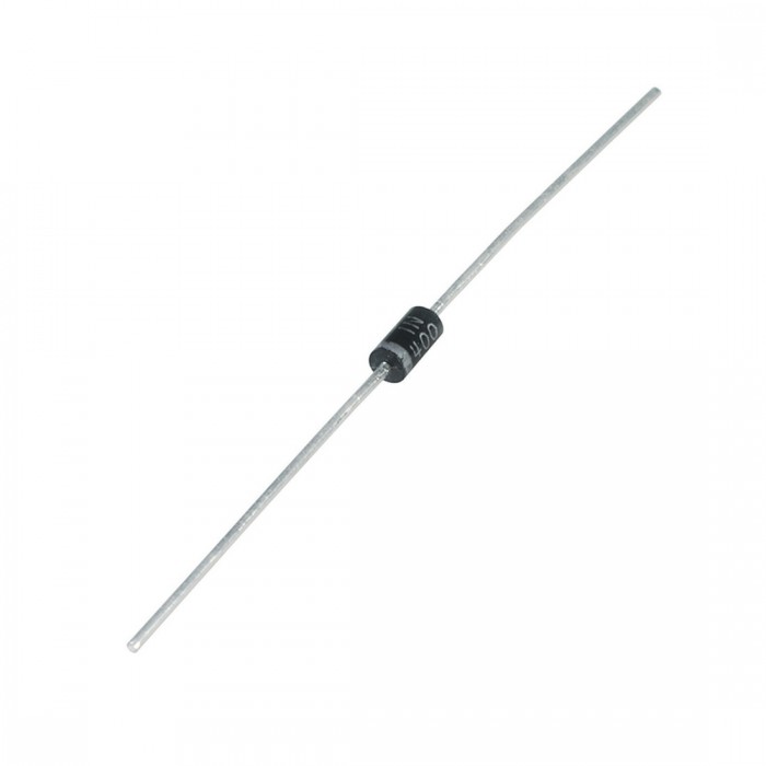 thumbnail image 2 of Switch Electronics 1N4001 Silicon Rectifier Diode – 10 Pack (1A, 50V) 2 of 3