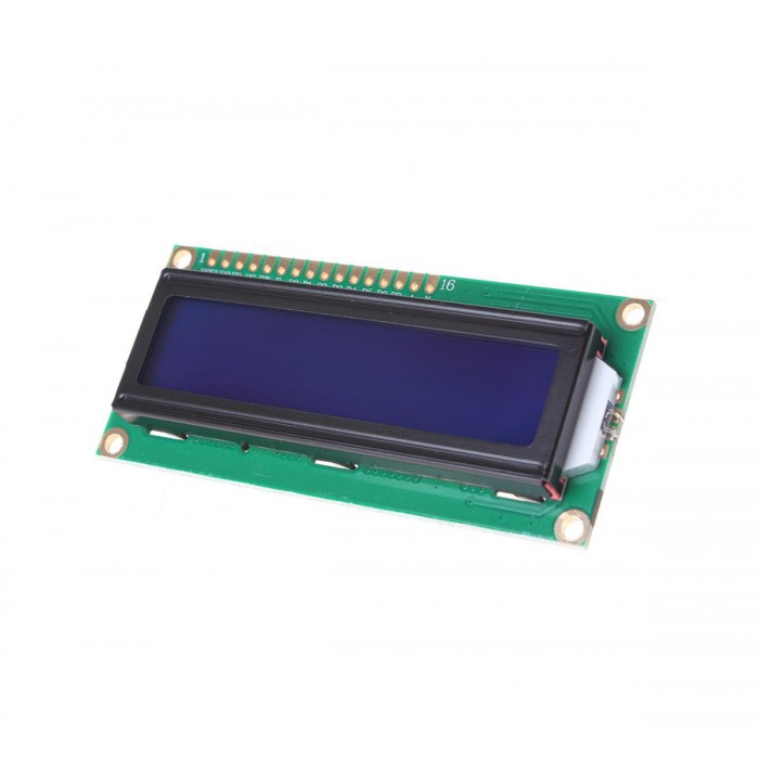 LCD 16x2 Blue Backlight Parallel Interface Display Module 1602A | QQ ...