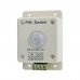 PIR Motion Sensor (DC 12V / 24V)  Non-adjustable Timer