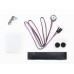 Heart Rate Pulse Sensor Module Amped w/ Finger Velcro, Ear Clip