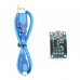 Xbee USB Adapter 2mm Pin-spacing w/ mini USB Cable