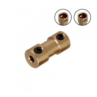 Brass Coupling for Shaft Connector (Same Diameters)