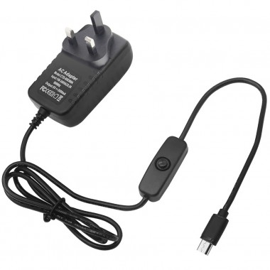 Power Adapter 5V 3A Micro USB (Raspberry Compatible)
