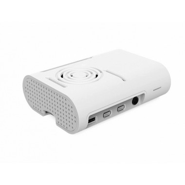 Case Enclosure (ABS White) for Raspberry Pi 4 
