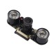[Combo] Night Vision Infrared Fisheye Camera w/ IR Light for Raspberry Pi