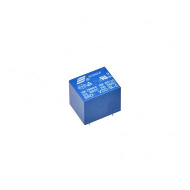 SRD Relay - 10A, SPDT 5-Pin (Size: 19 x 15mm)