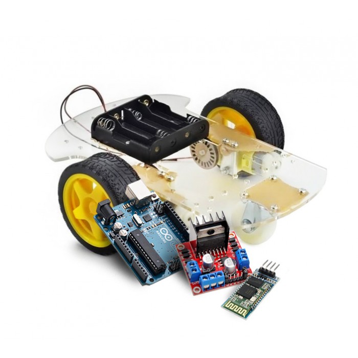 [Combo] Bluetooth Controlled - Smart Car Set (Un-assembled) | QQ Online ...