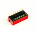 DIP switch [1 ~ 8way] 2.54mm