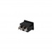 Rocker Switch (Rectangular) 21mm Black 3-Pin SPDT On-Off-On