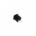 Rocker Switch (Round) 16.5mm 2-Pin SPST On-Off Black