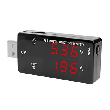 KWS-A16 USB Charger Current Voltage Charging Detector Battery Tester