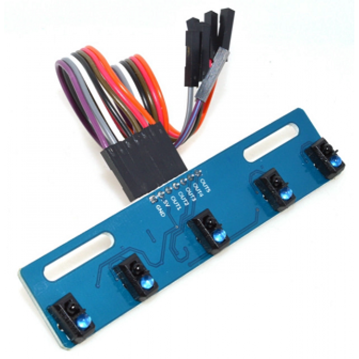 5-Way IR Infrared Tracking Sensor Module | QQ Online Trading
